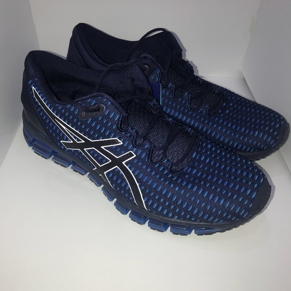 asics navy blue shoes